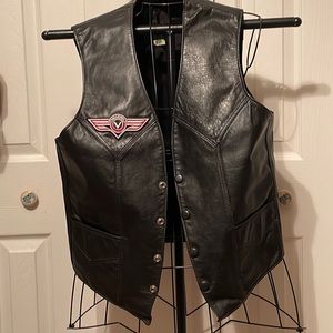 Vintage Leather by Raphael 40 Vulcan BikerVest